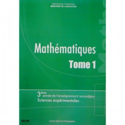 Mathématiques TomeI 3sec  Sciences Exp