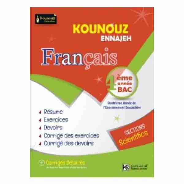 KOUNOUZ ENNAJEH FRANCAIS BAC SCIENTIFIQUES