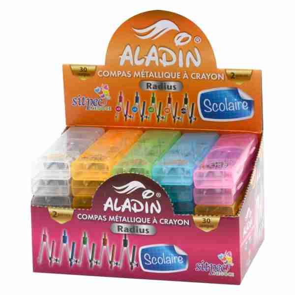 Compas Métallique à crayon Aladin Radius