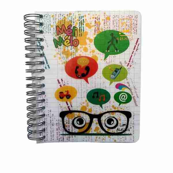 Cahier Wiro 360p 80g PM 2 matières Aladin