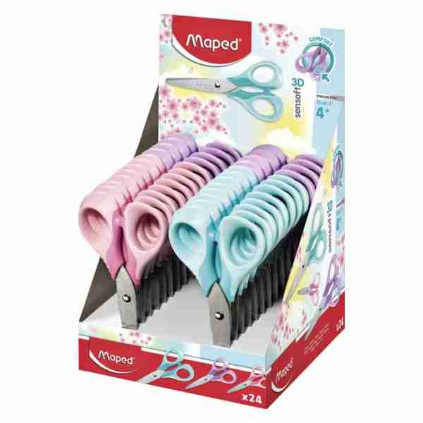 Ciseaux Scolaires 13 cm pastel Maped