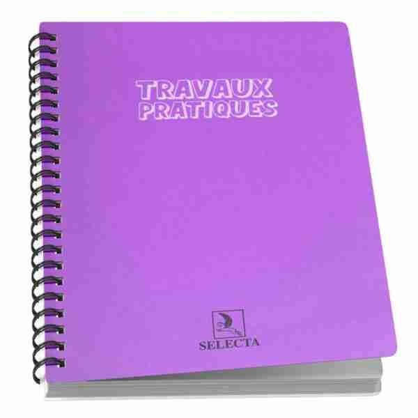 Cahier Tp Intégral Couverture Plastique 96p PM Selecta