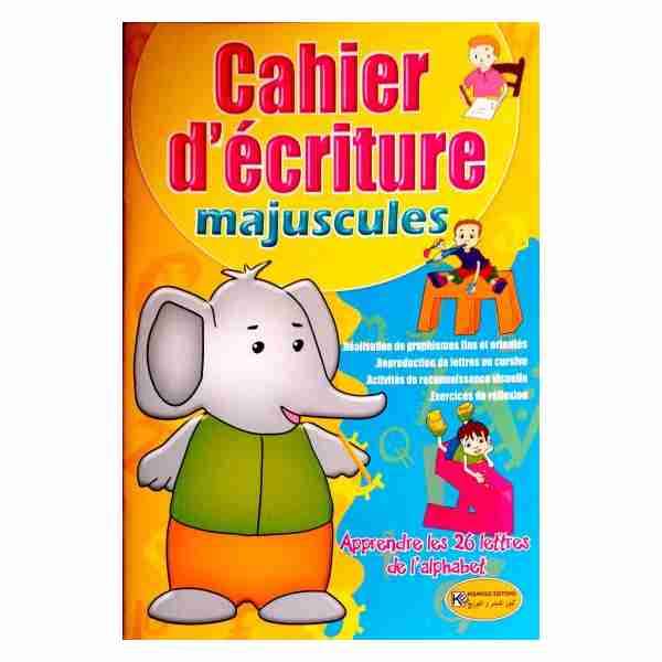 Cahier d''écriture  majuscules