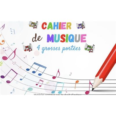 Cahier de musique PM Aladin