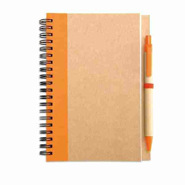 Agenda de note Spiral 14x10 Bravo + Stylo 9336