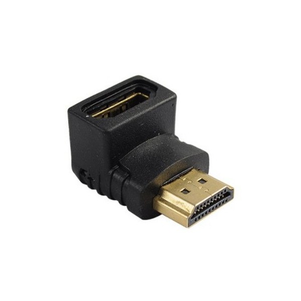 Adaptateur HDMI Mâle vers HDMI Femelle 90°