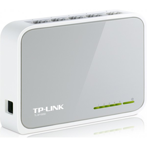 Switch de bureau 5 ports 10/100 Mbps