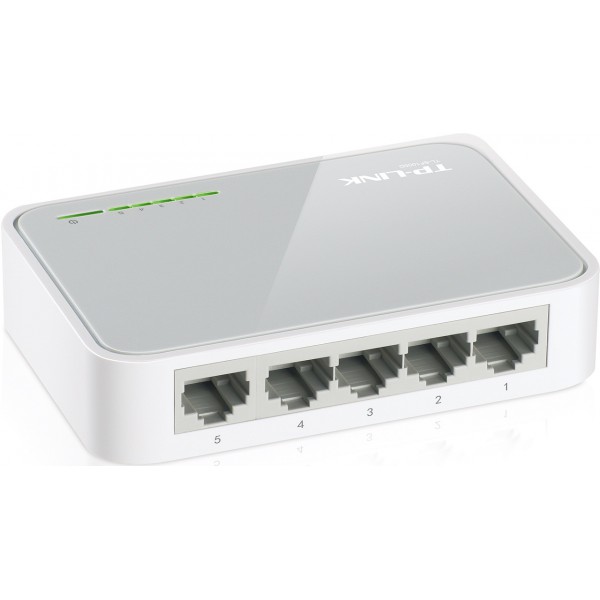 Switch de bureau 5 ports 10/100 Mbps