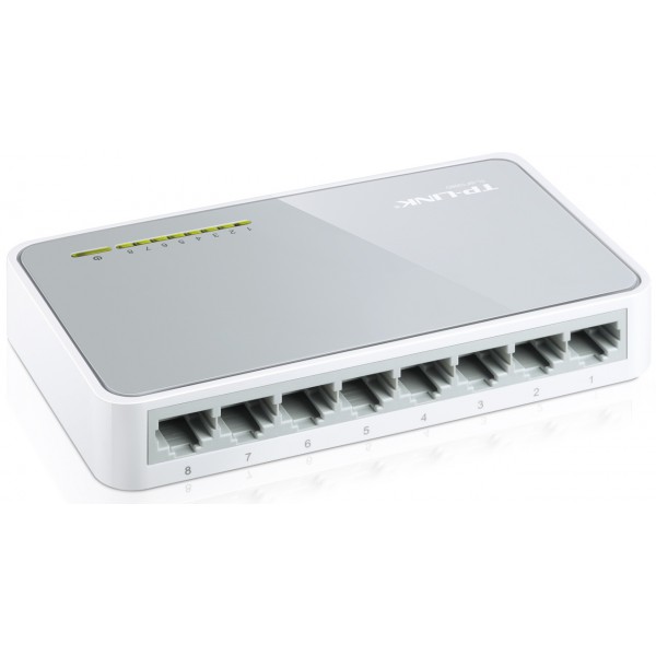 Switch de bureau 8 ports 10/100 Mbps